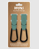 Duo Pram Hook Clip Set