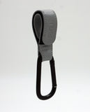 Hooki Duo Pram Hooks & Stroller Clips - Available In Black, Tan, Ivory, Pink, Blue & Grey - PU Leather
