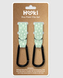 Duo Pram Hook Clip Set
