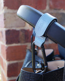 Duo Pram Hook Clip Set - Cornflower Blue