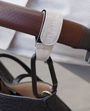 Duo Pram Hook Clip Set - Dotty Sand