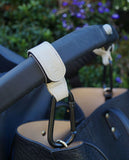 Duo Pram Hook Clip Set - Ivory